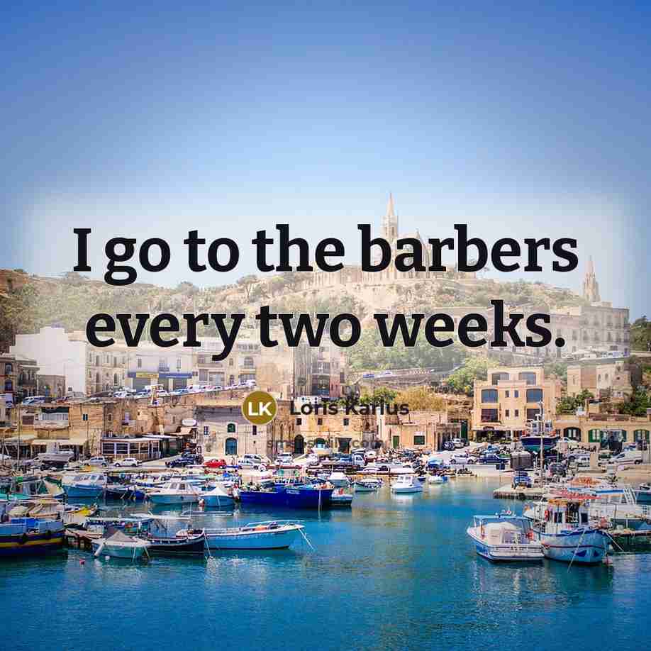 “I go to the barbers every two weeks.” quote by Loris Karius