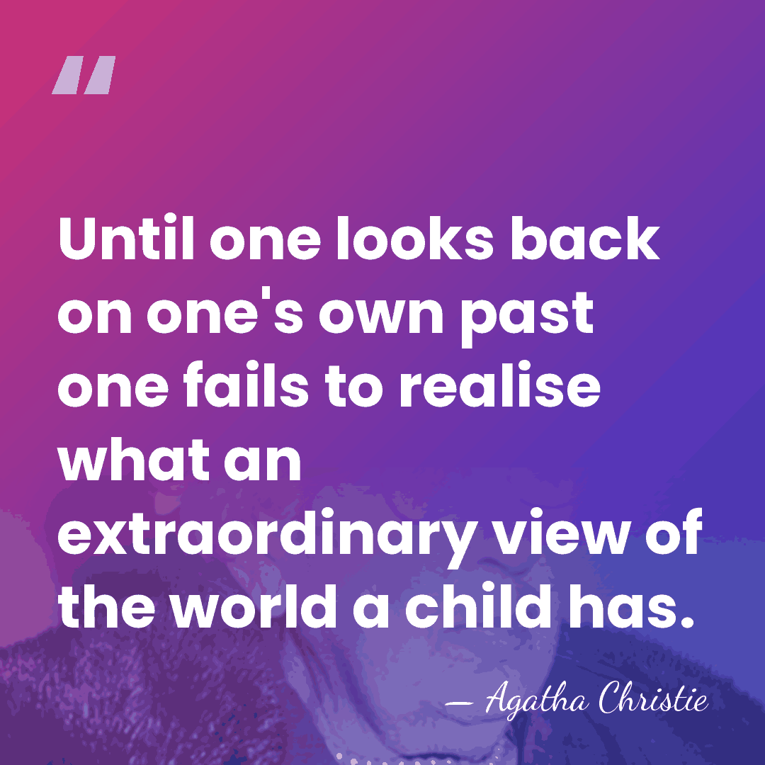 Until one looks back on one's own past one fails to realise&hellip; - Agatha Christie