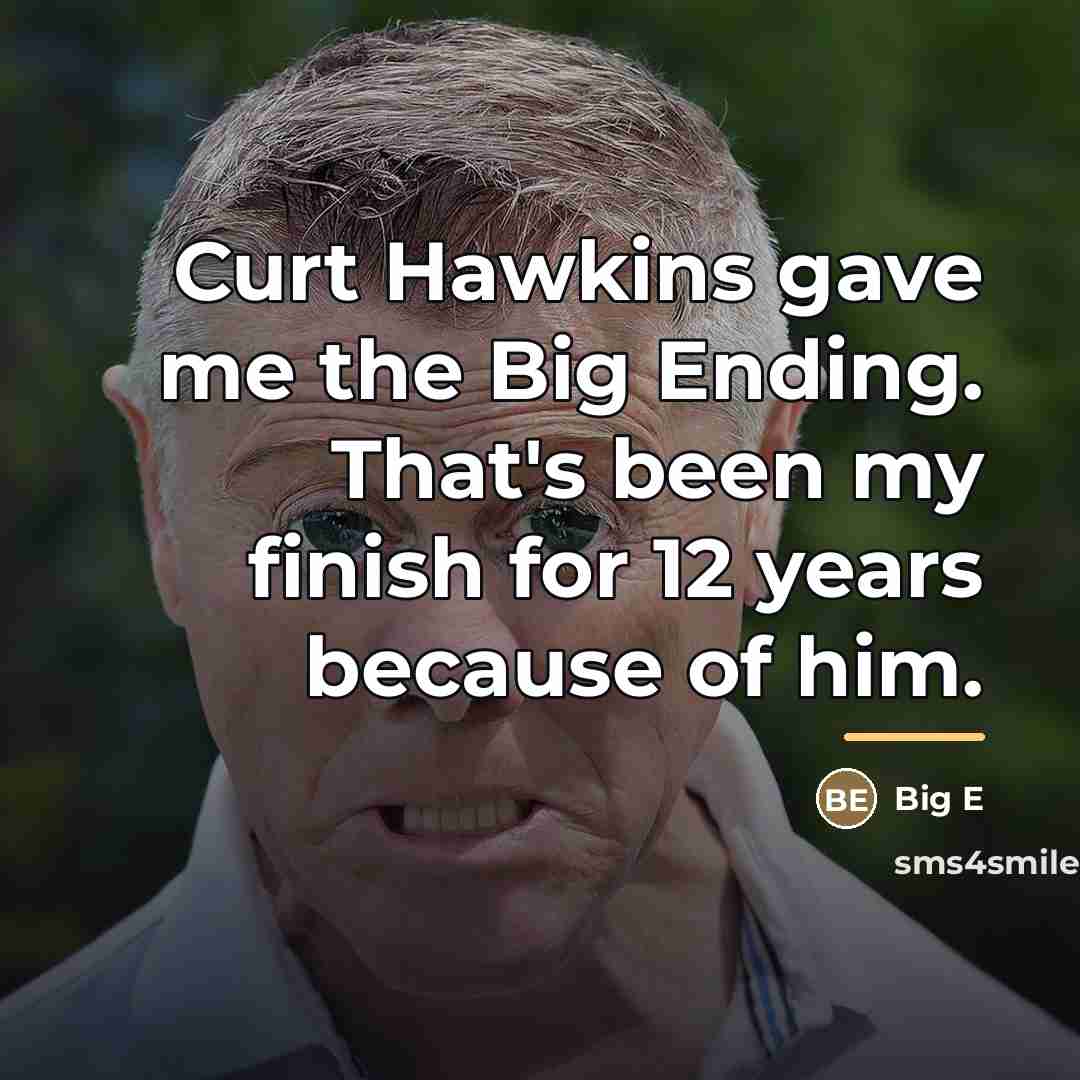 “Curt Hawkins gave me the Big Ending. That's been my…” quote by Big E