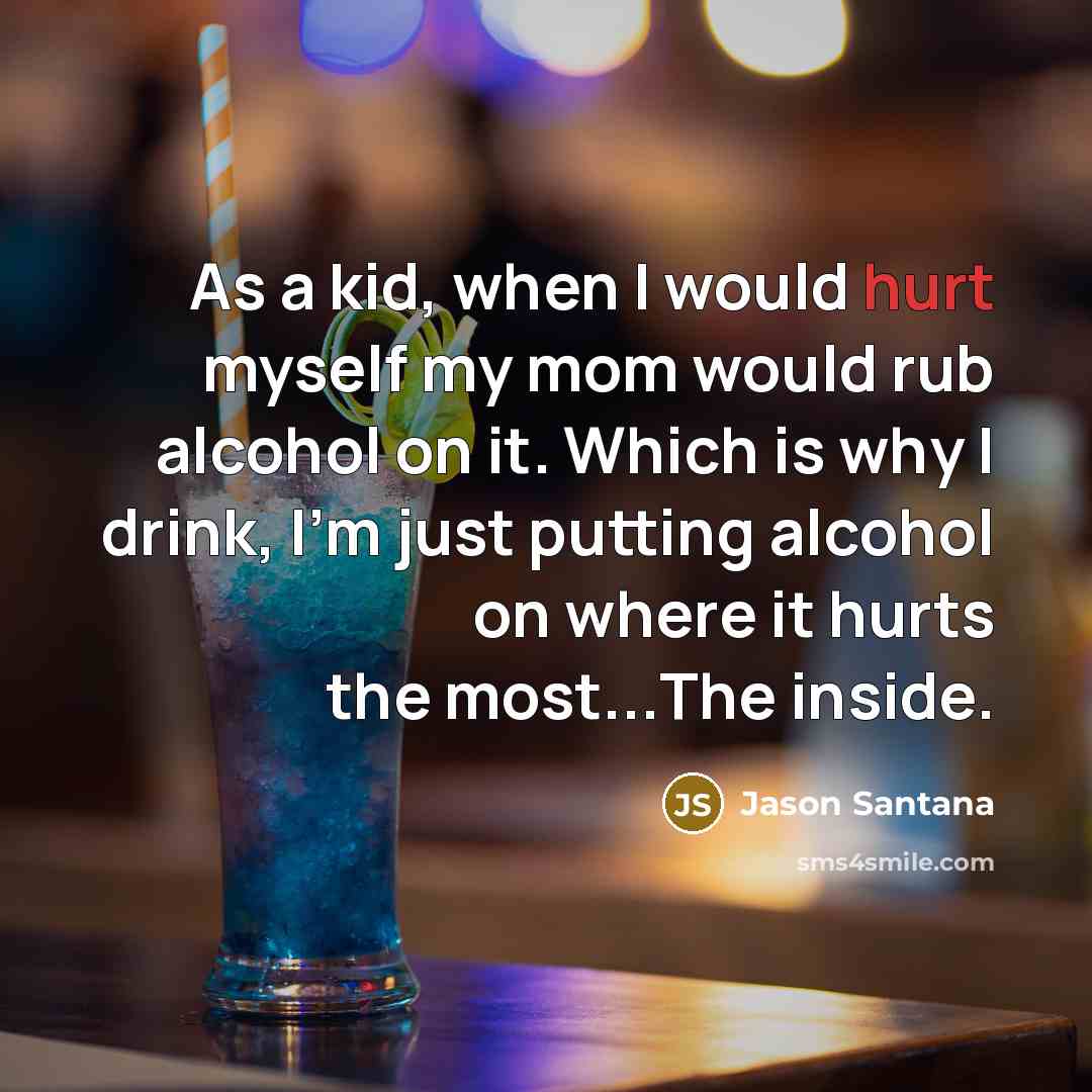 “As a kid, when I would hurt myself my mom…” quote by Jason Santana