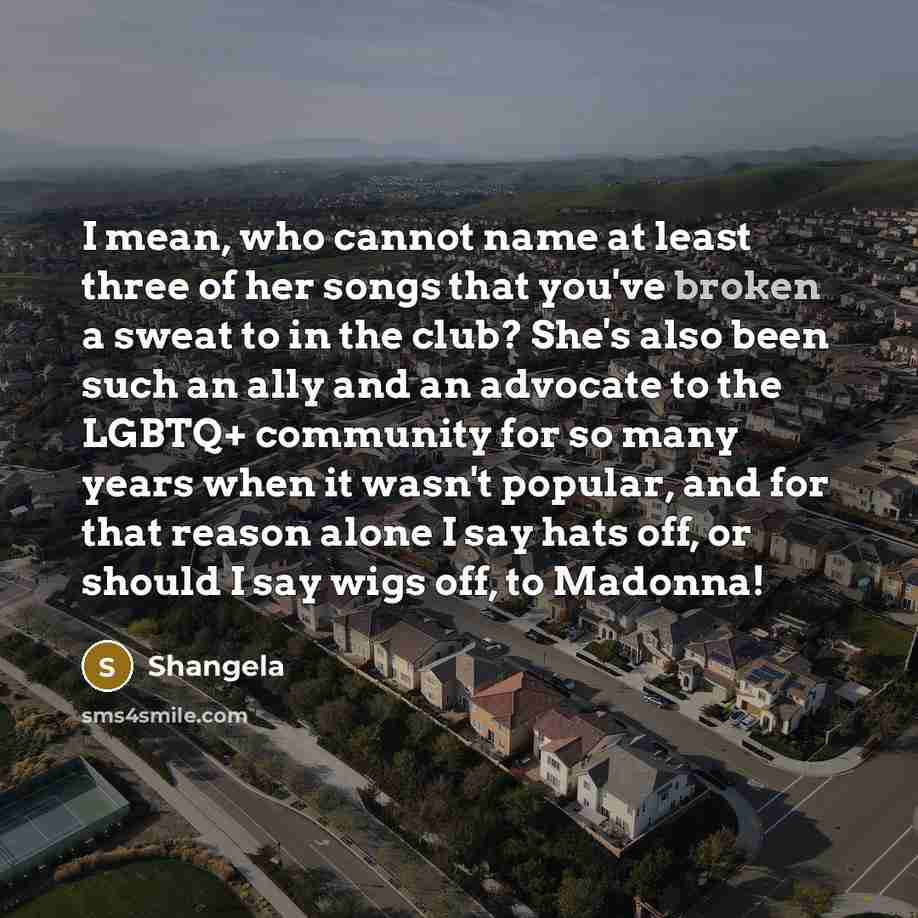 “I mean, who cannot name at least three of her…” quote by Shangela