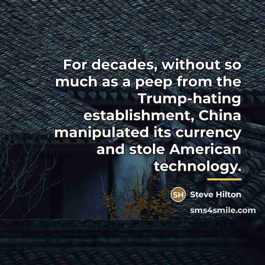 “For decades, without so much as a peep from the…” quote by Steve Hilton