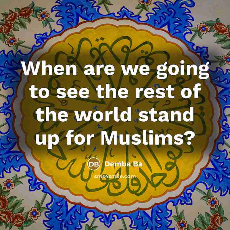 “When are we going to see the rest of the…” quote by Demba Ba