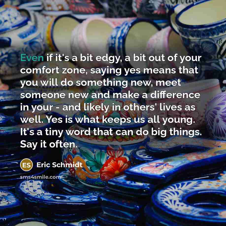 “Even if it's a bit edgy, a bit out of…” quote by Eric Schmidt