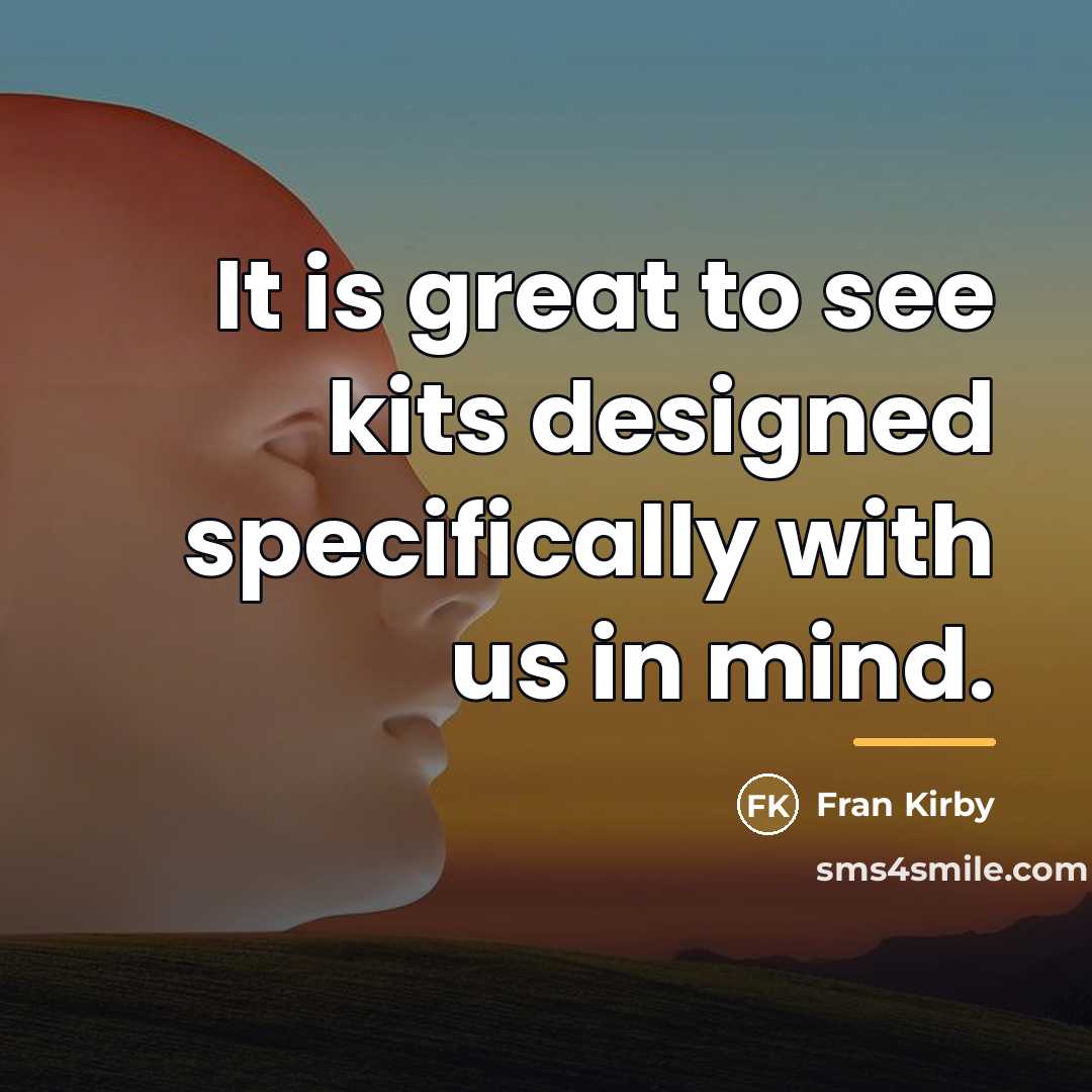 “It is great to see kits designed specifically with us…” quote by Fran Kirby