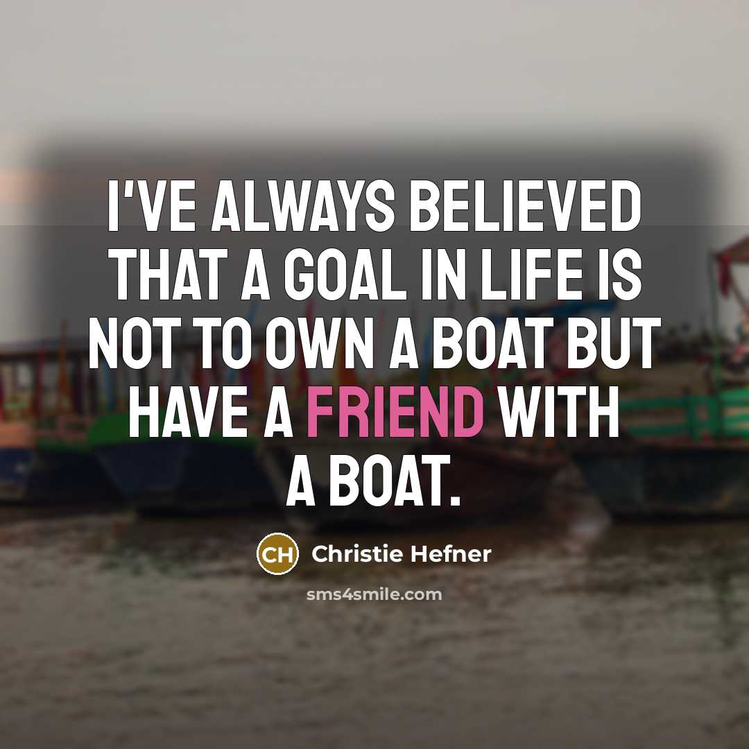 “I've always believed that a goal in life is not…” quote by Christie Hefner