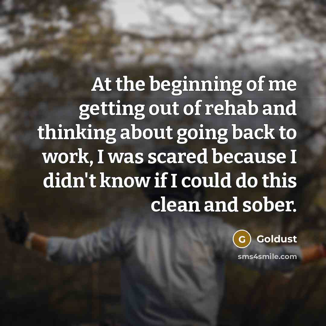 “At the beginning of me getting out of rehab and…” quote by Goldust