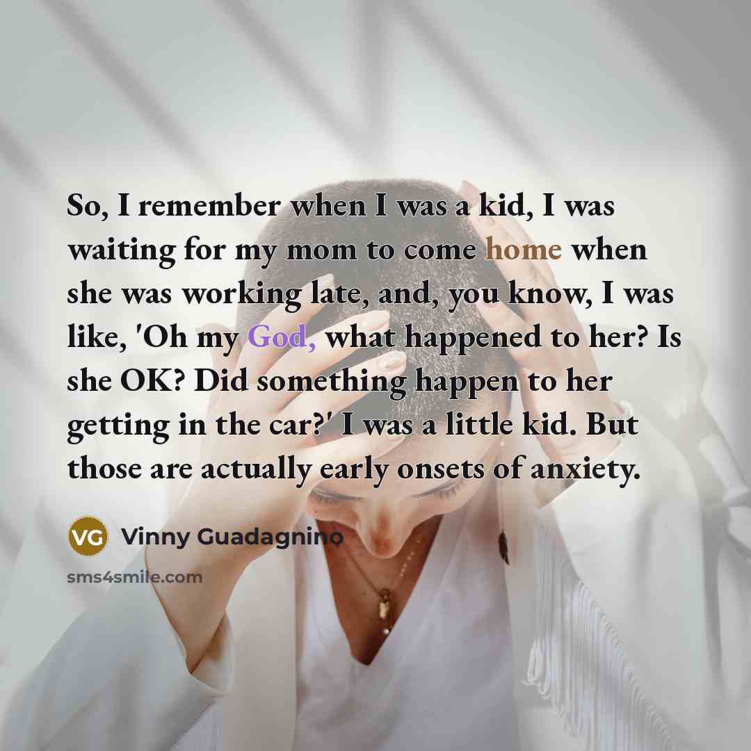 “So, I remember when I was a kid, I was…” quote by Vinny Guadagnino