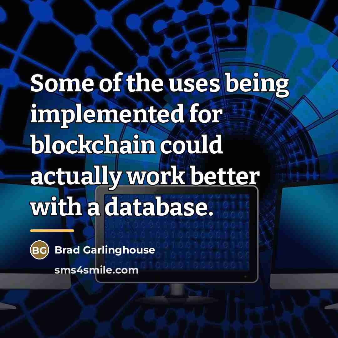 “Some of the uses being implemented for blockchain could actually…” quote by Brad Garlinghouse