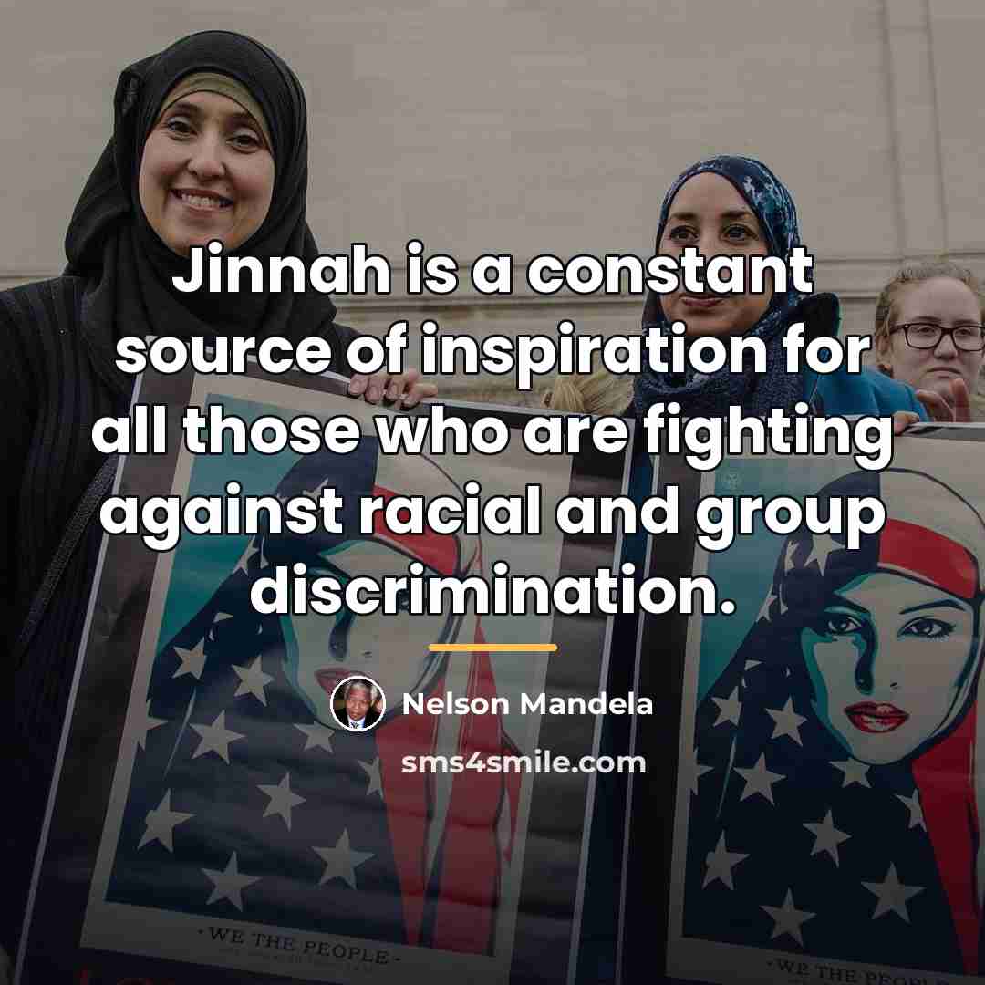 “Jinnah is a constant source of inspiration for all those…” quote by Nelson Mandela