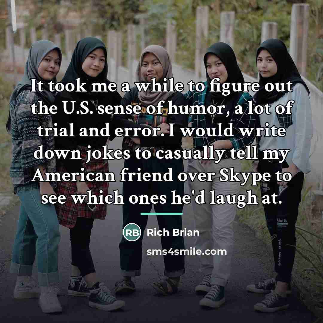 “It took me a while to figure out the U.S.…” quote by Rich Brian
