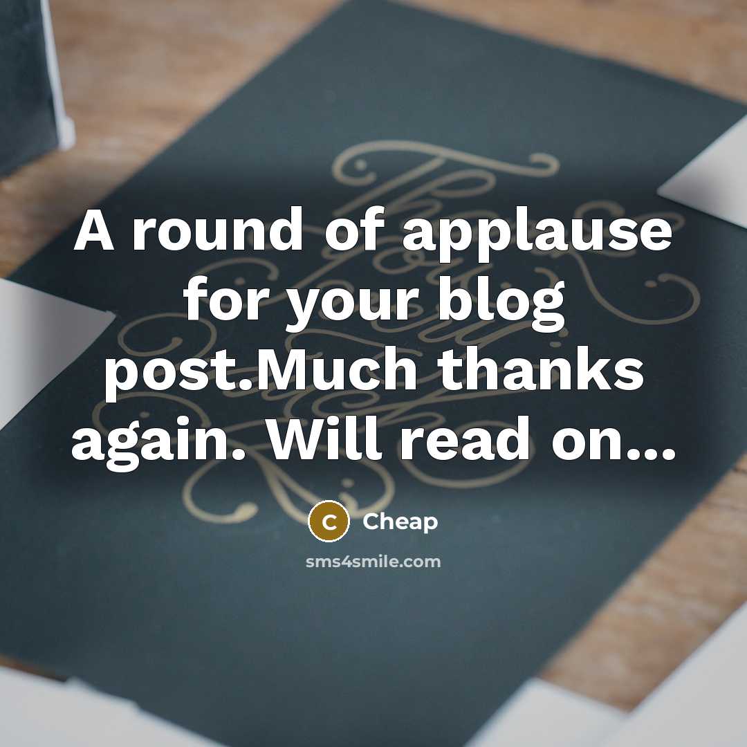 “A round of applause for your blog post.Much thanks again. Will read on...” quote by Cheap