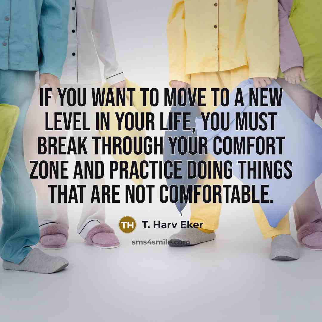 “If you want to move to a new level in…” quote by T. Harv Eker