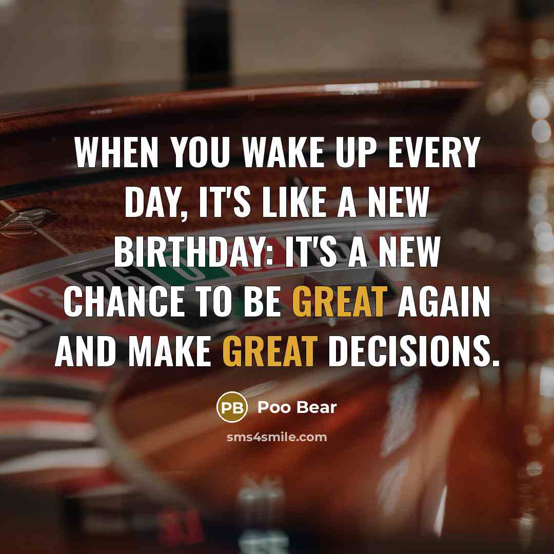 “When you wake up every day, it's like a new…” quote by Poo Bear