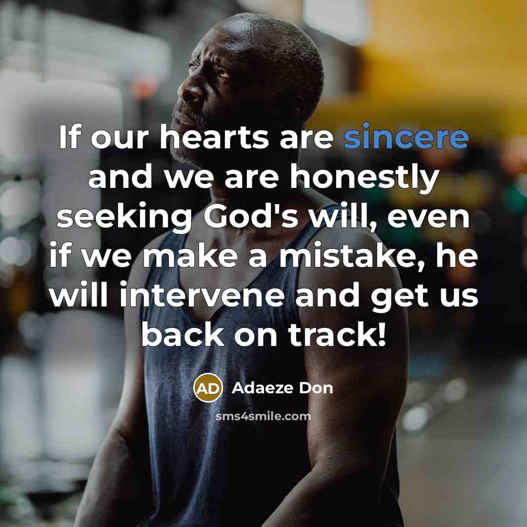 “If our hearts are sincere and we are honestly seeking…” quote by Adaeze Don