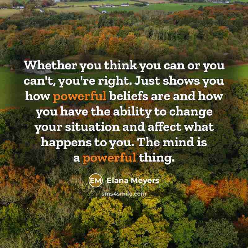 “Whether you think you can or you can't, you're right.…” quote by Elana Meyers