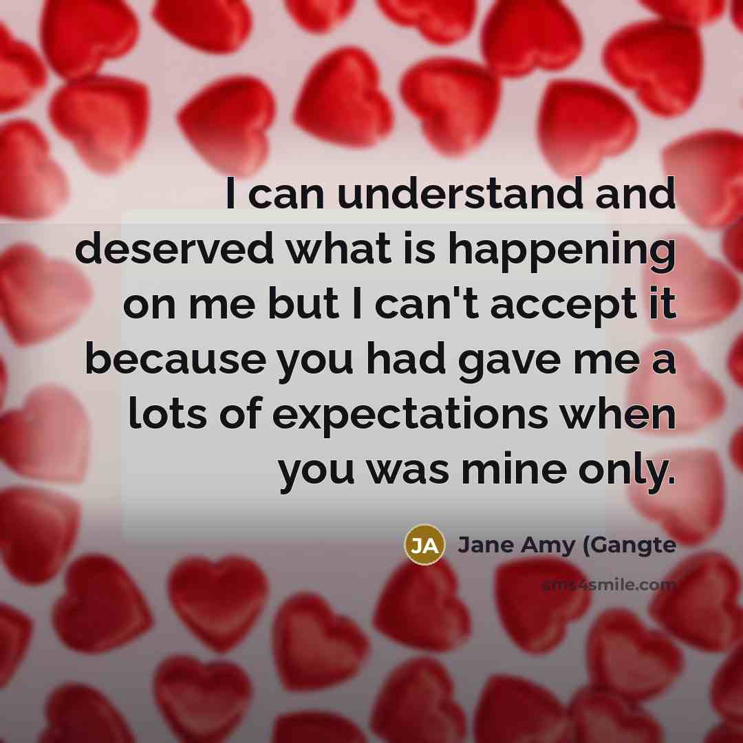 “I can understand and deserved what is happening on me…” quote by Jane Amy (Gangte