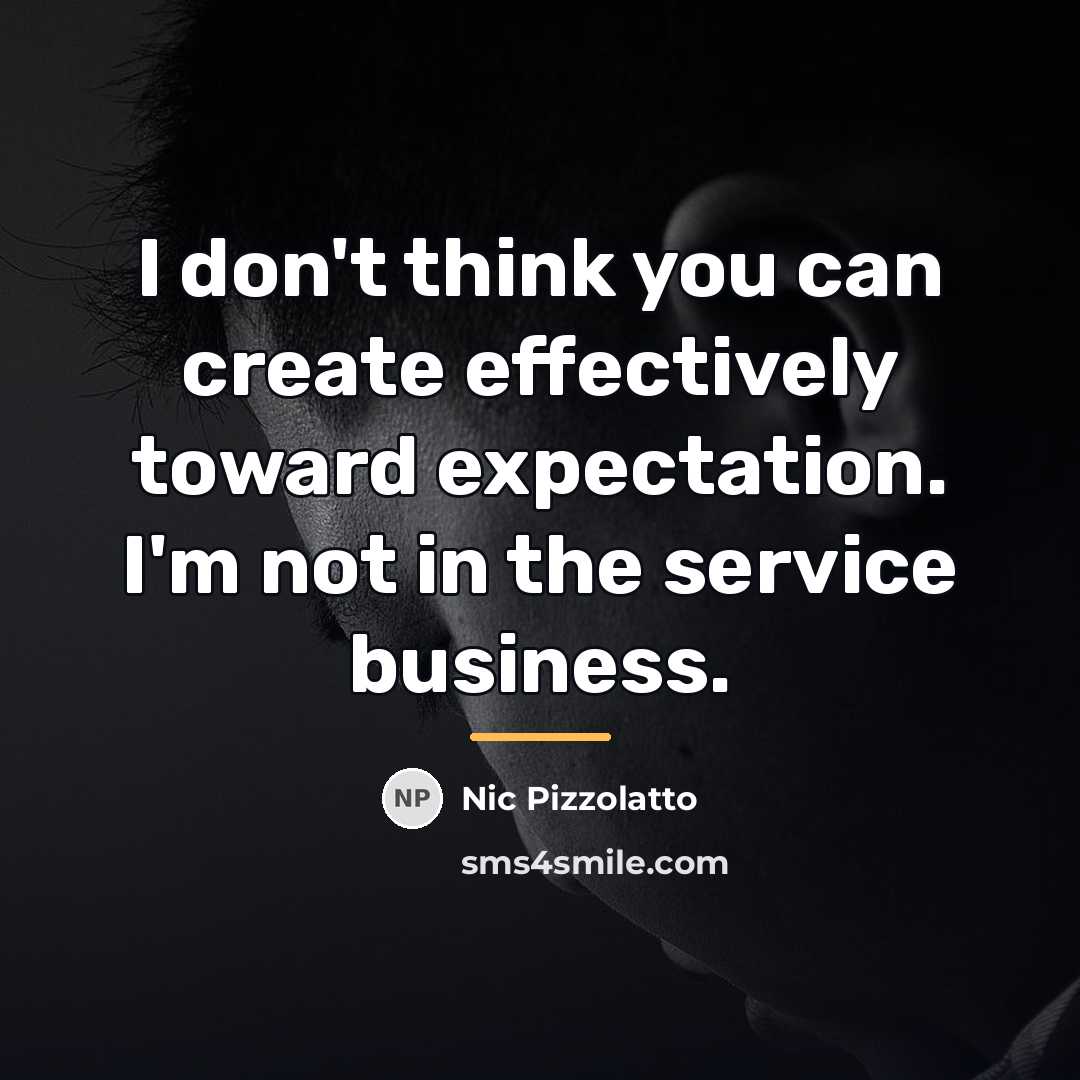 “I don't think you can create effectively toward expectation. I'm…” quote by Nic Pizzolatto