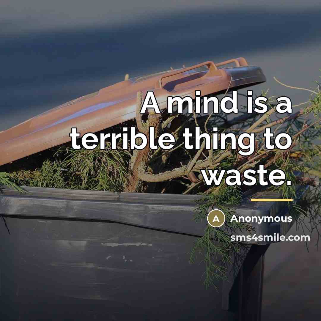 “A mind is a terrible thing to waste.…” quote by United Negro College Fund