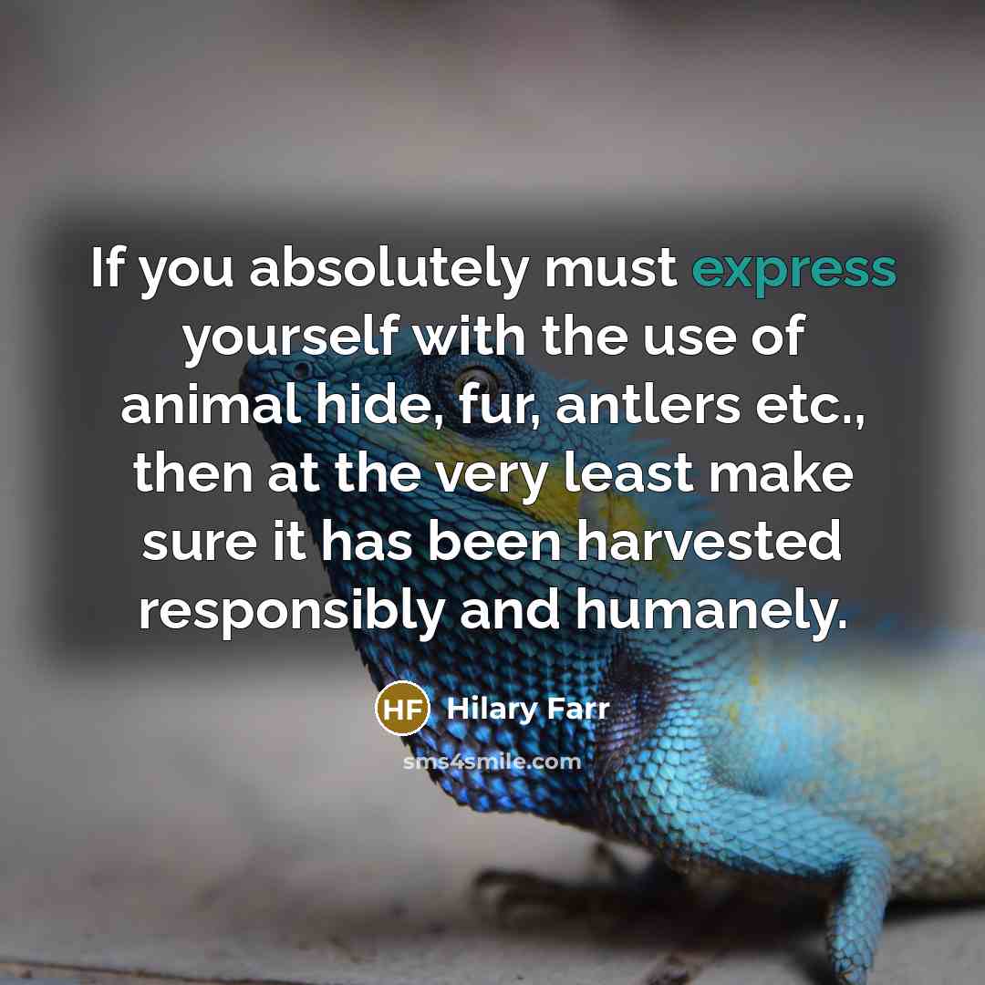 “If you absolutely must express yourself with the use of…” quote by Hilary Farr