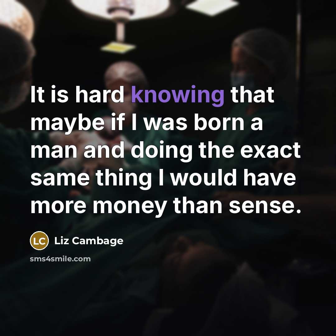 “It is hard knowing that maybe if I was born…” quote by Liz Cambage