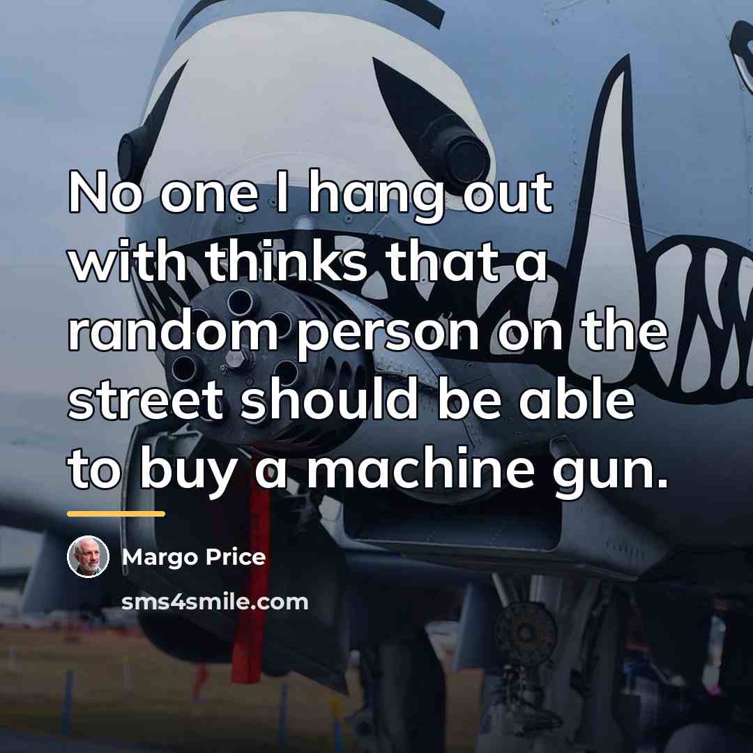 “No one I hang out with thinks that a random…” quote by Margo Price