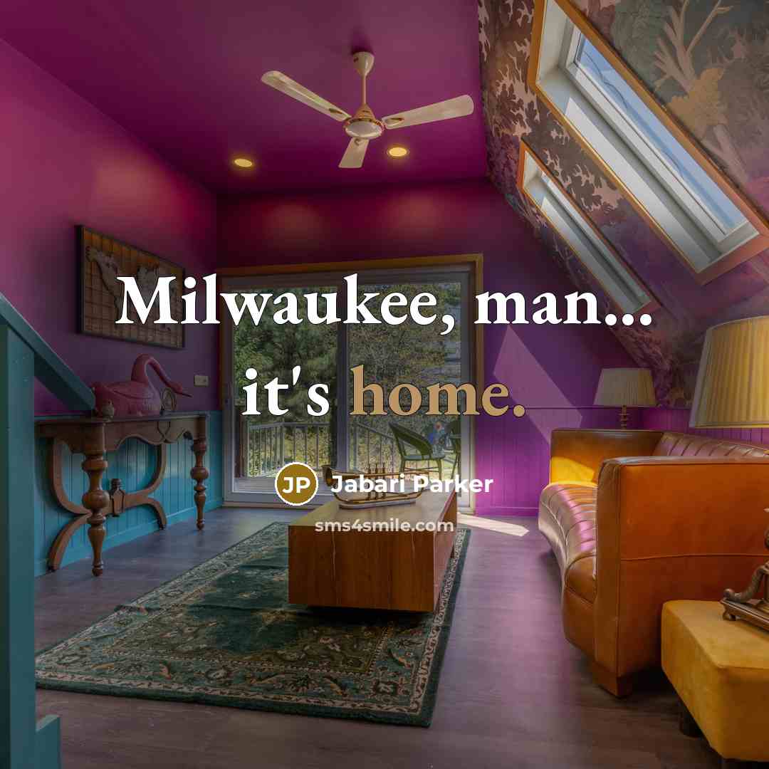 “Milwaukee, man... it's home.…” quote by Jabari Parker