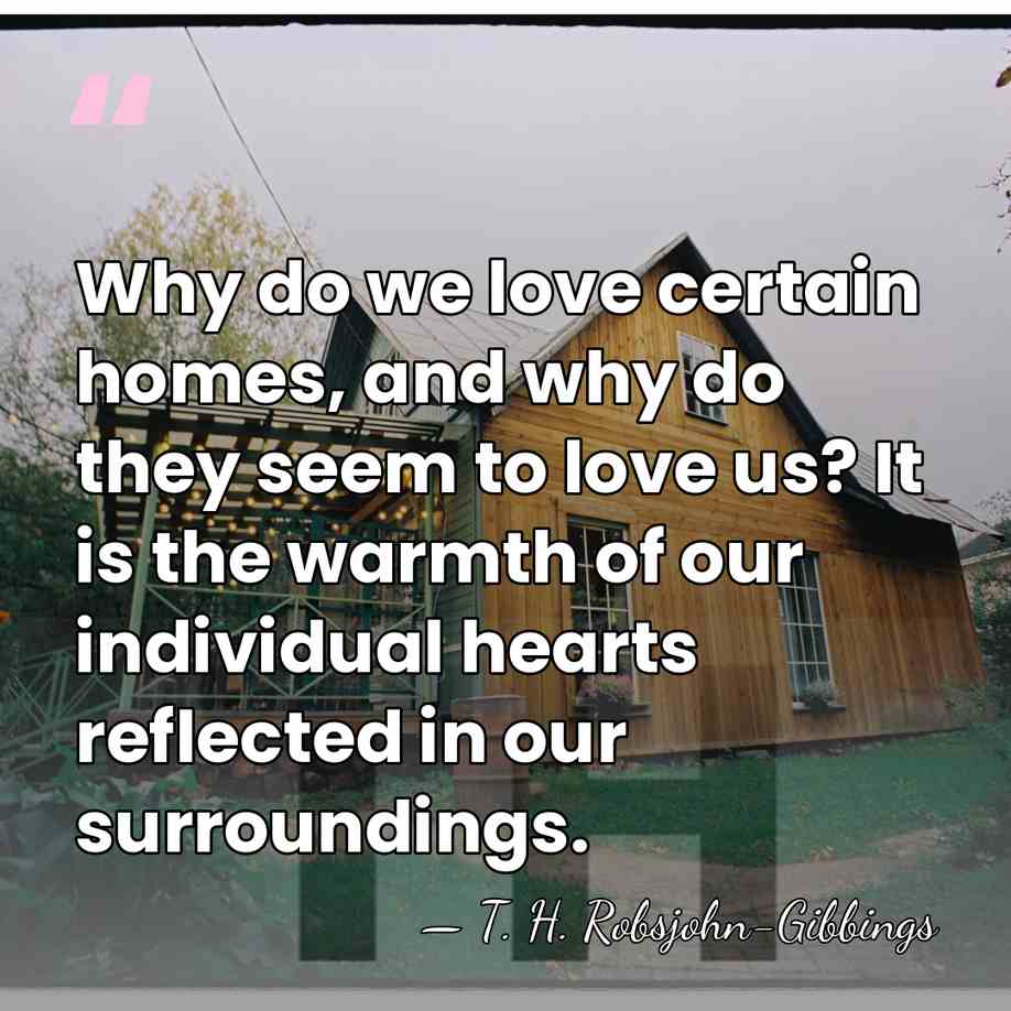 Why do we love certain homes, and why do they seem to&hellip; - T. H. Robsjohn-Gibbings
