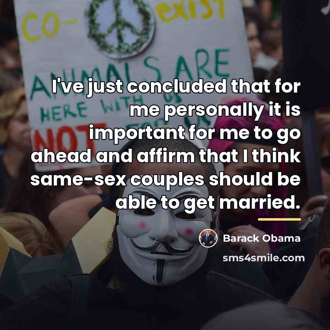 “I've just concluded that for me personally it is important…” quote by Barack Obama