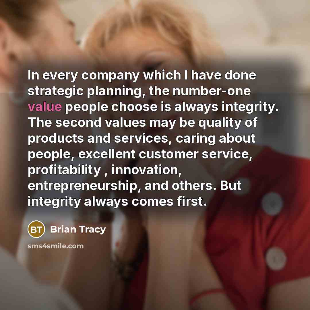 “In every company which I have done strategic planning, the…” quote by Brian Tracy
