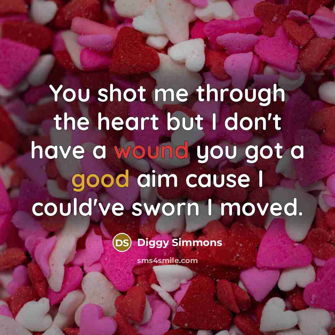 “You shot me through the heart but I don't have…” quote by Diggy Simmons
