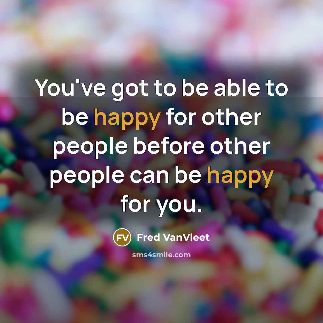 “You've got to be able to be happy for other…” quote by Fred VanVleet