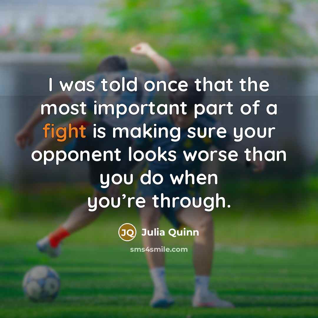 “I was told once that the most important part of…” quote by Julia Quinn