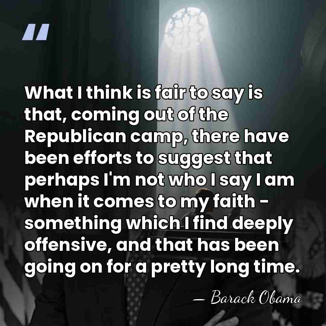 What I think is fair to say is that, coming out of&hellip; - Barack Obama