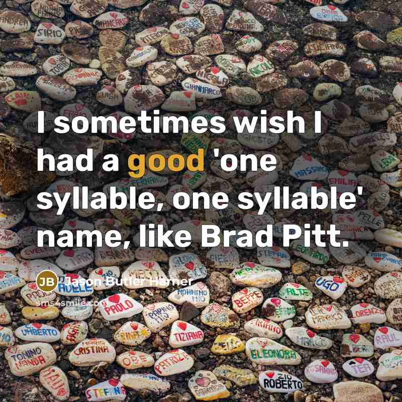 “I sometimes wish I had a good 'one syllable, one…” quote by Jason Butler Harner