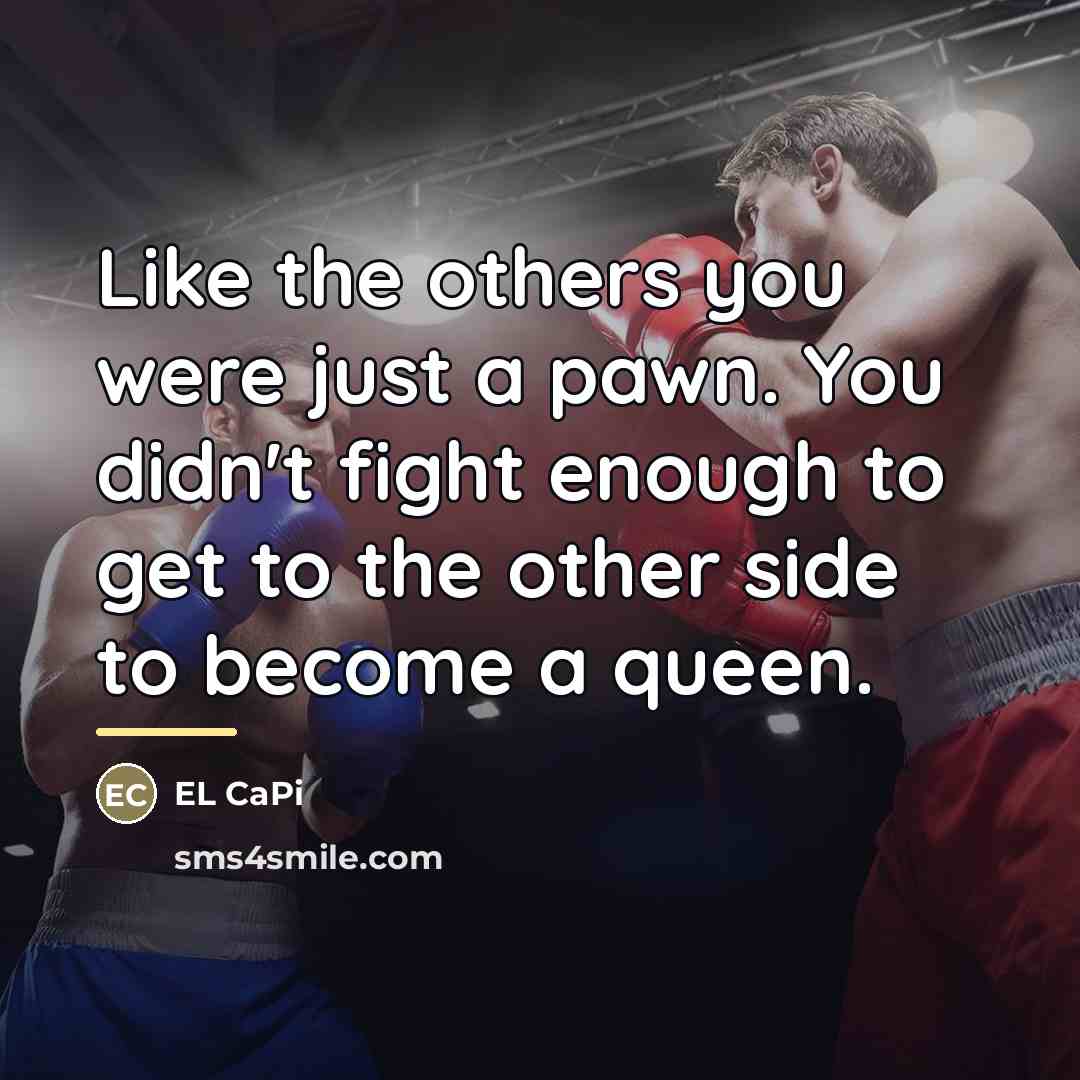 “Like the others you were just a pawn. You didn't…” quote by EL CaPi