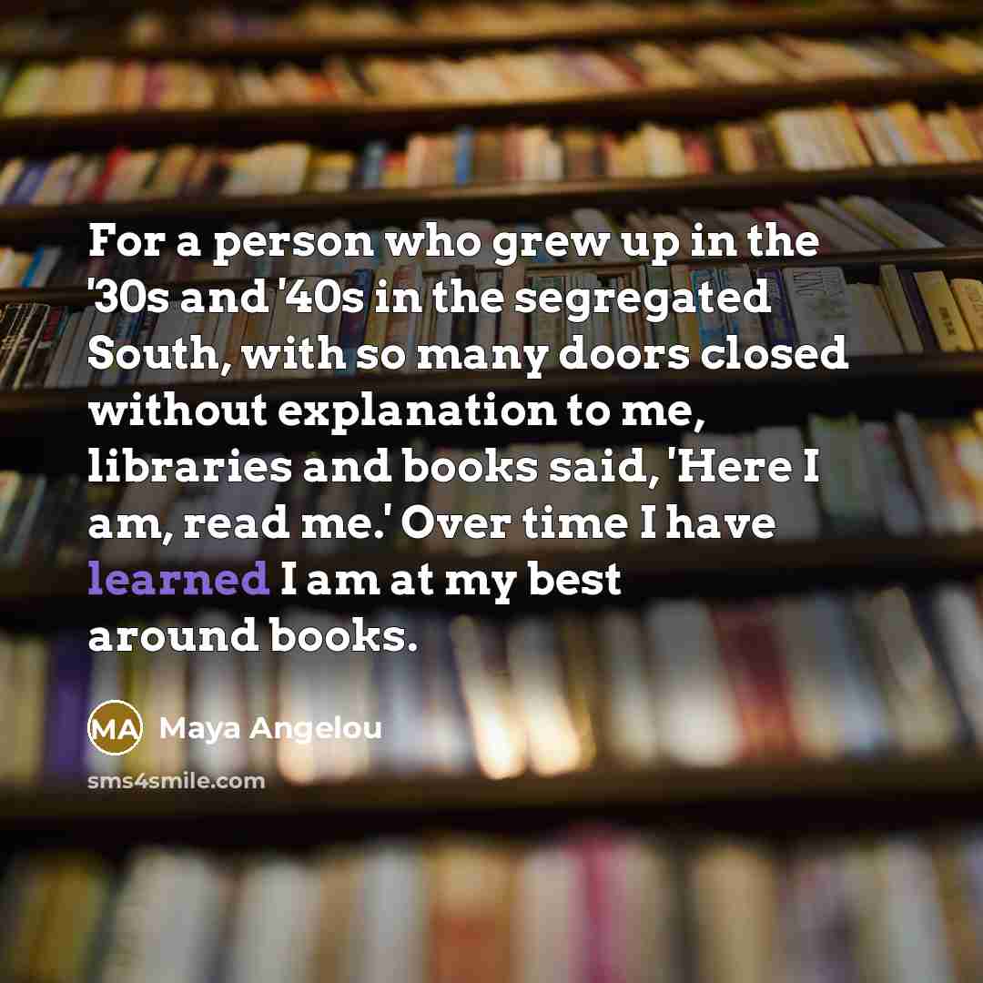 “For a person who grew up in the '30s and…” quote by Maya Angelou