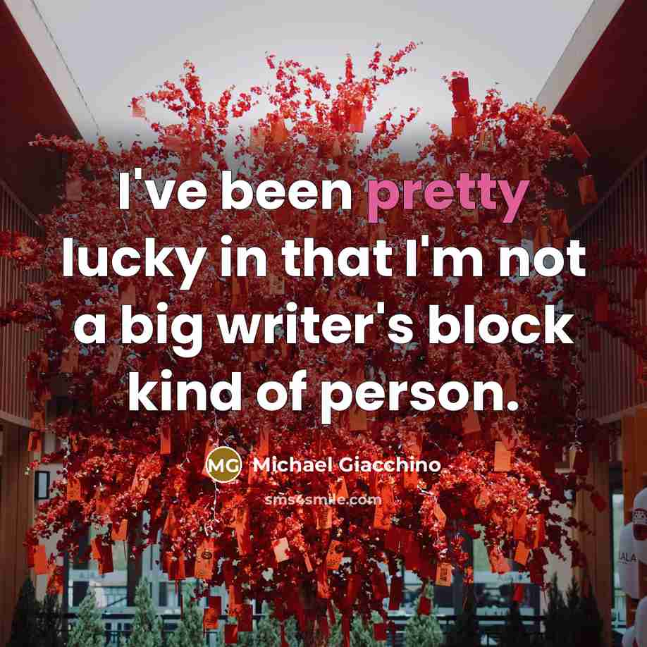 “I've been pretty lucky in that I'm not a big…” quote by Michael Giacchino