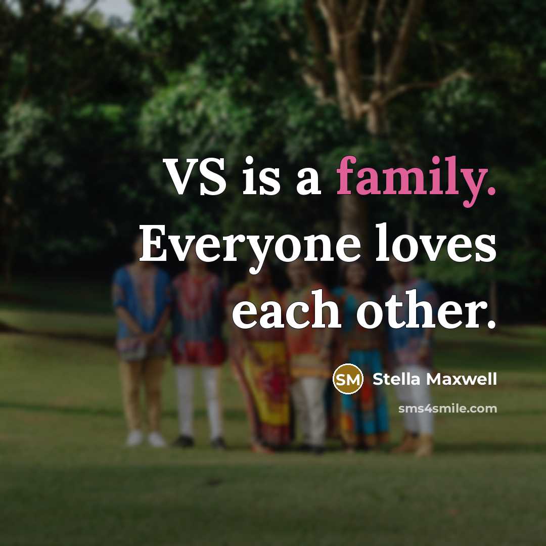 “VS is a family. Everyone loves each other.…” quote by Stella Maxwell