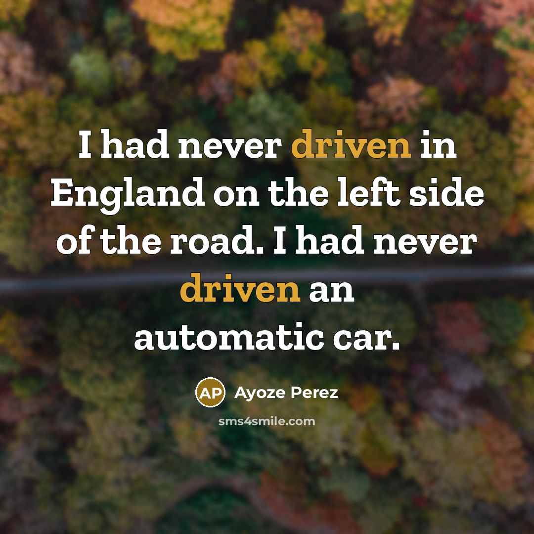 “I had never driven in England on the left side…” quote by Ayoze Perez