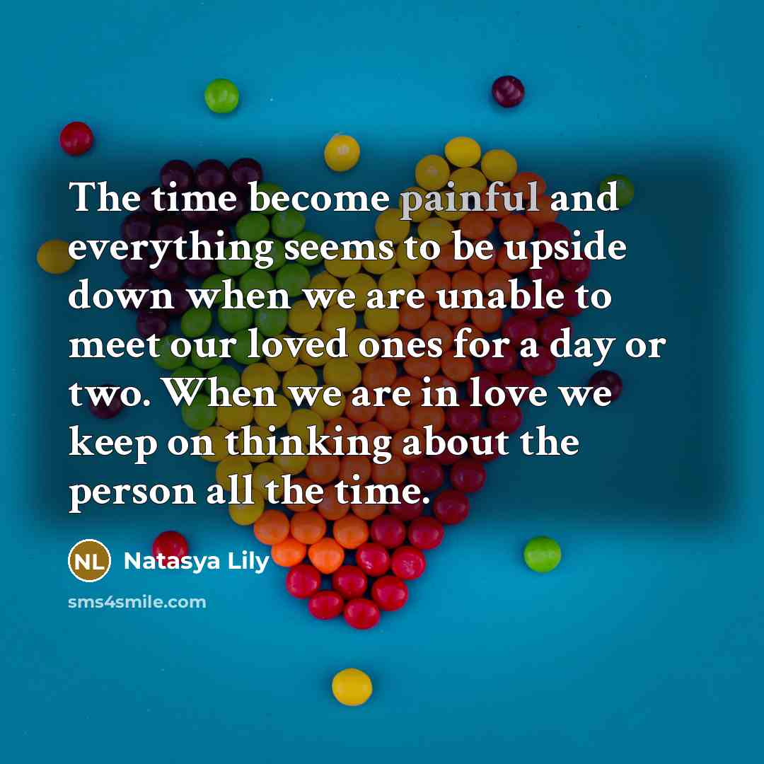 “The time become painful and everything seems to be upside…” quote by Natasya Lily