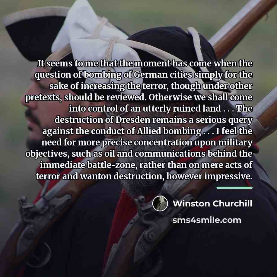“It seems to me that the moment has come when…” quote by Winston Churchill