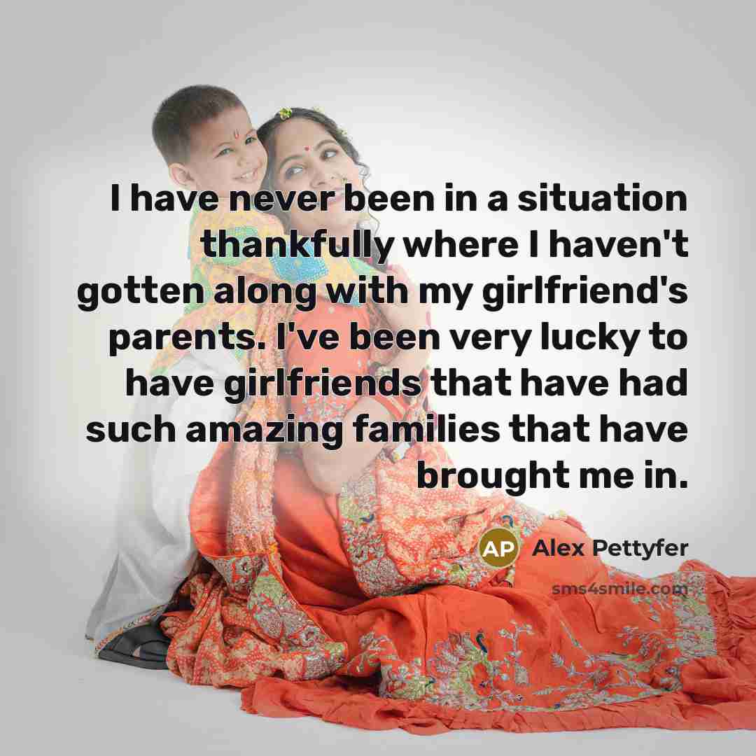“I have never been in a situation thankfully where I…” quote by Alex Pettyfer