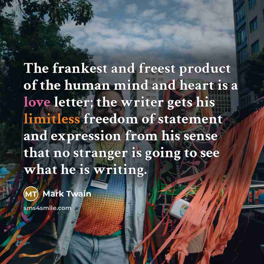 “The frankest and freest product of the human mind and…” quote by Mark Twain