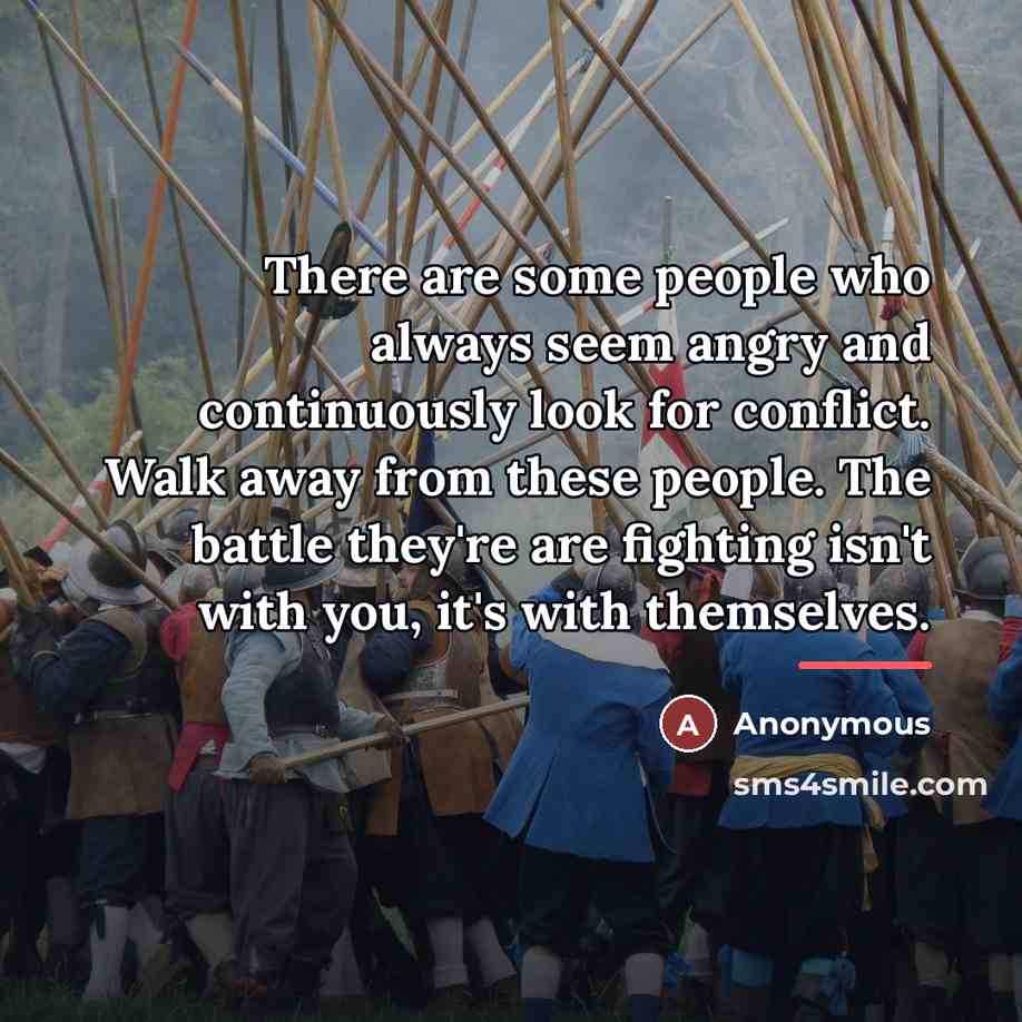 “There are some people who always seem angry and continuously…” quote by Anonymous