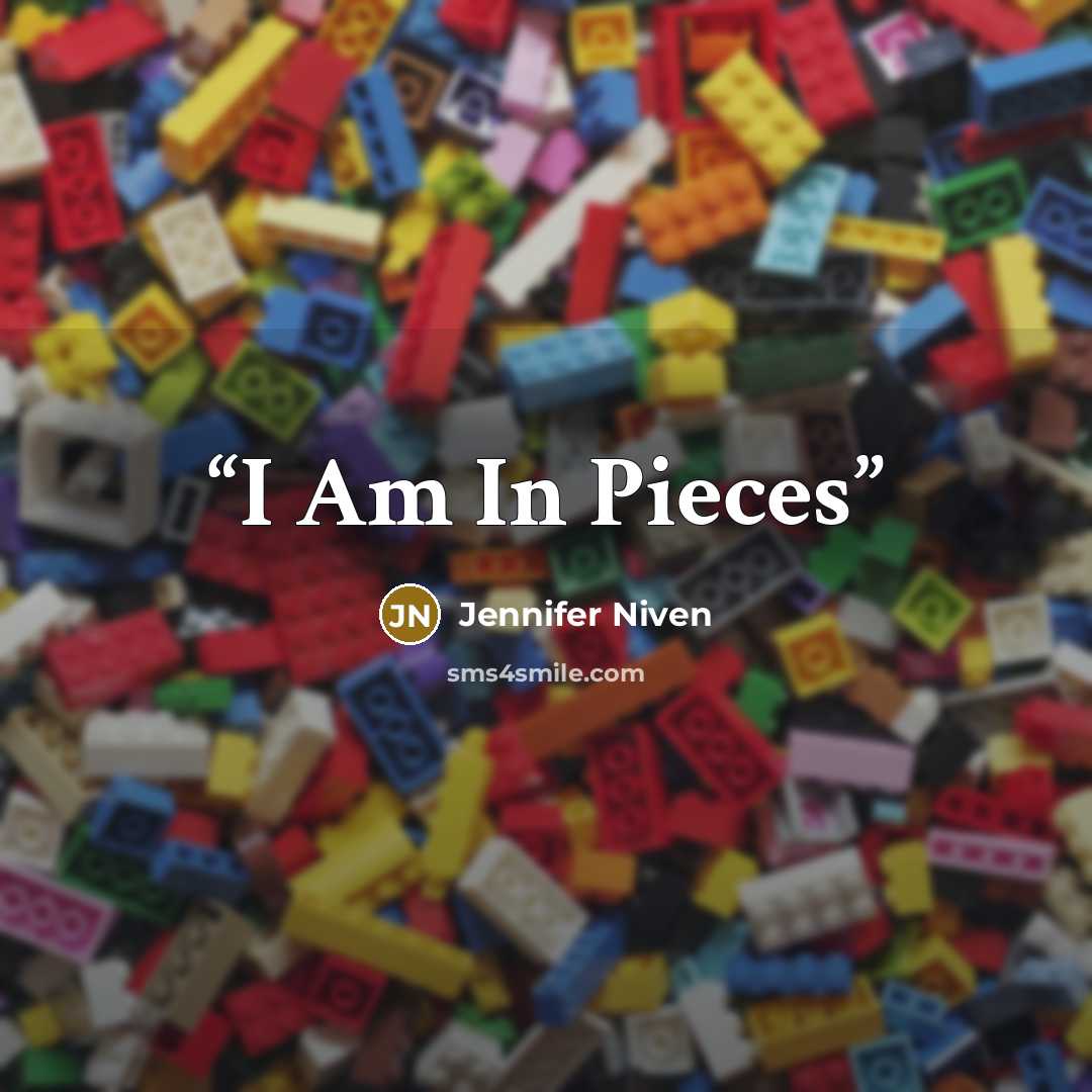 “I Am In Pieces” quote by Jennifer Niven