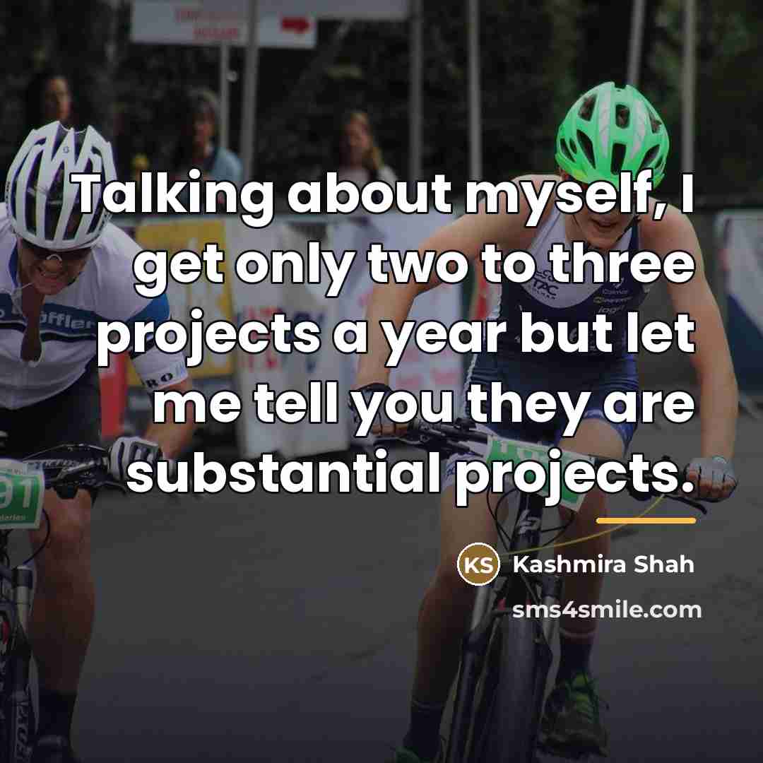“Talking about myself, I get only two to three projects…” quote by Kashmira Shah
