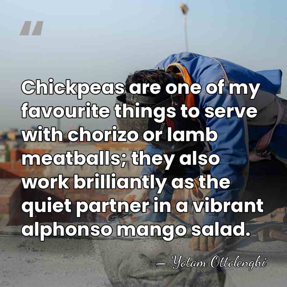 Chickpeas are one of my favourite things to serve with chorizo or&hellip; - Yotam Ottolenghi