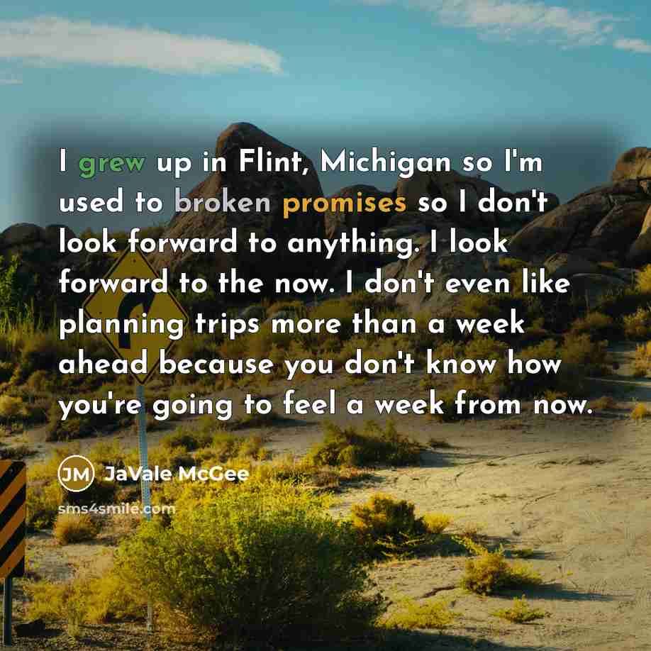 “I grew up in Flint, Michigan so I'm used to…” quote by JaVale McGee