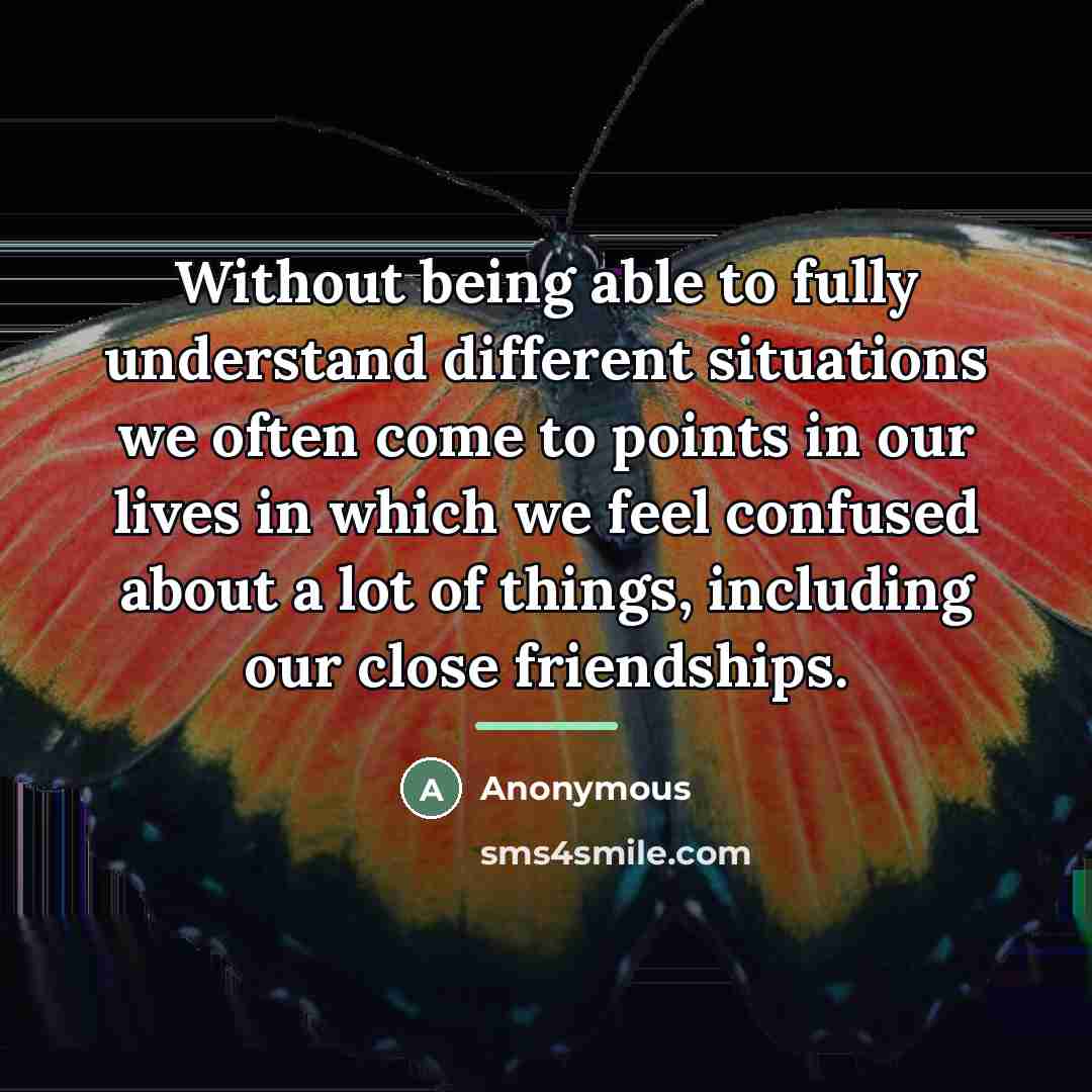 “Without being able to fully understand different situations we often…” quote by Anonymous